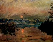 克劳德莫奈 - Sunset